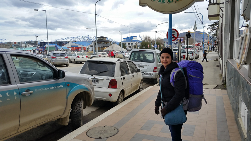 Partindo de Ushuaia