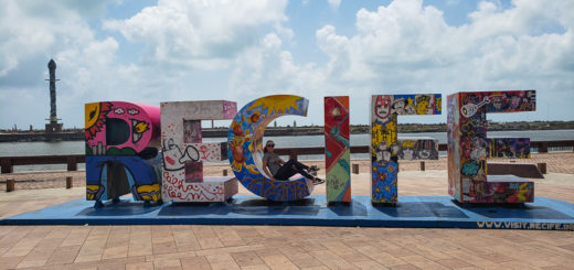 Praça do Marco Zero em Recife