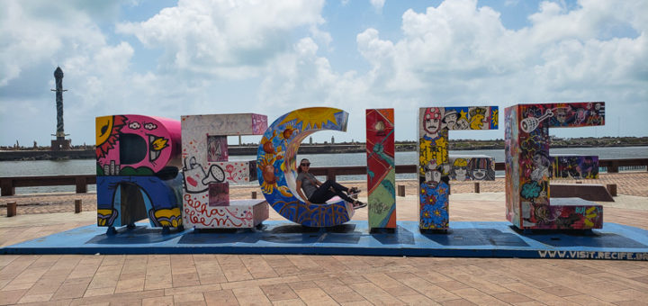 Praça do Marco Zero em Recife