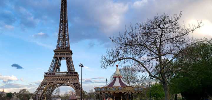 Torre Eiffel vista do Trocadero