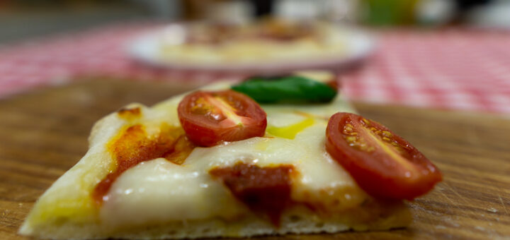 Pizza de fermentação natural