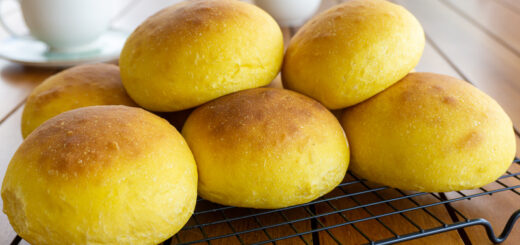 Pão de batata doce e abóbora