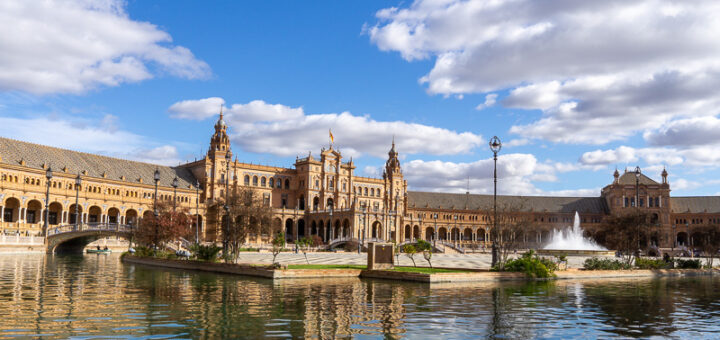 Plaza de España, em Sevilla