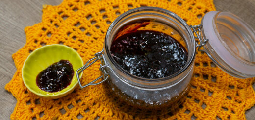 Geleia de frutas vermelhas