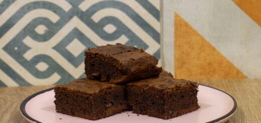 Brownie com cumaru e flor de sal