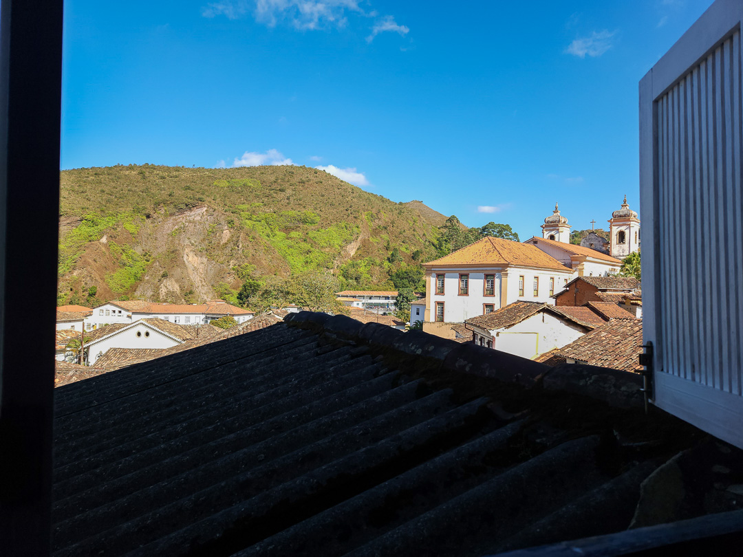 Vista da Pousada Casa do Pilar