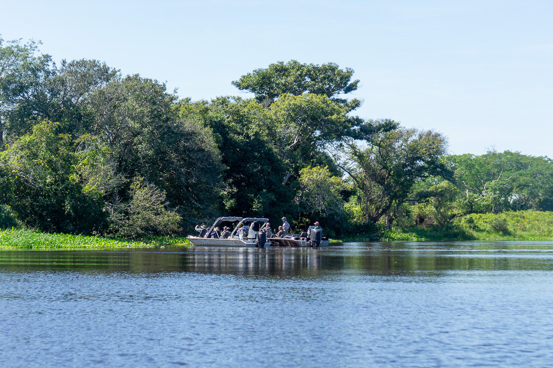Barco em Porto Jofre