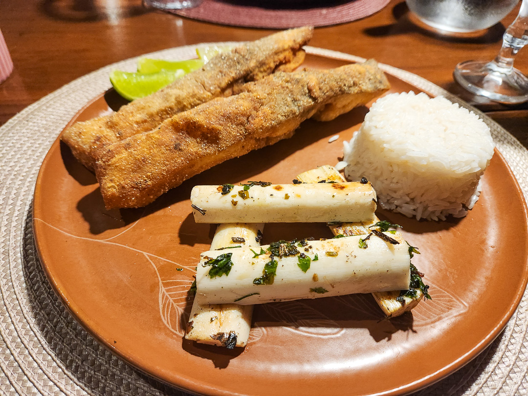 Jantar na Aymara Lodge