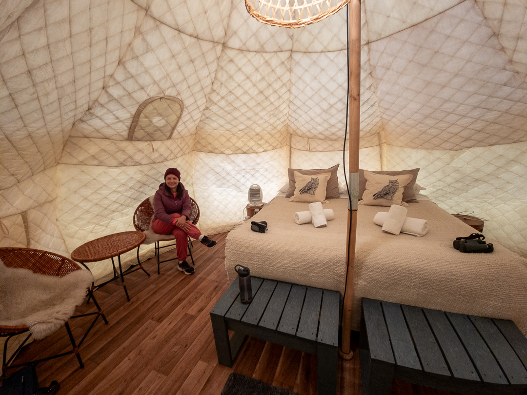 Tenda em Torres del Paine