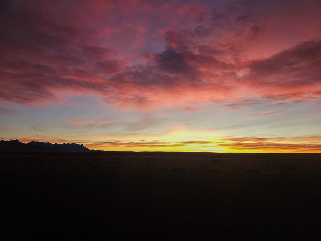 Nascer do sol em Torres del Paine